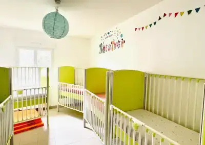 Chambre sécurisée pour les enfants de la MAM
