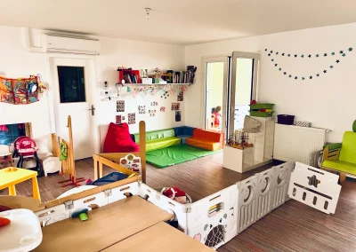Salle de vie de la MAM Regards d'Enfants